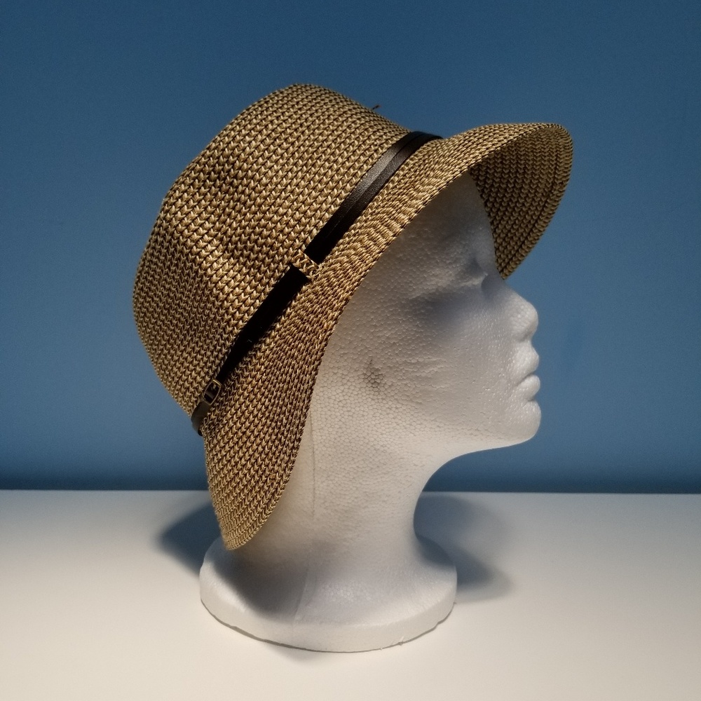 Nine West Packable Microbrim Hat.